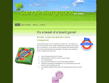 Tablet Screenshot of goingunderground.co.uk